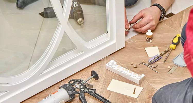 Interior Patio Door Casing Repair in Vero Beach, FL